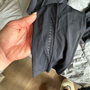 ululemon wundertrain black leggings size 6. Tag removed.